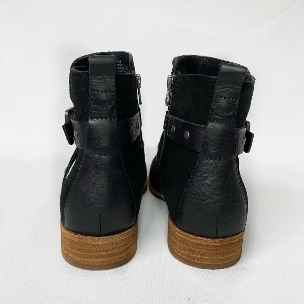 KORK-EASE Black Suede Booties! - Picture 6 of 9